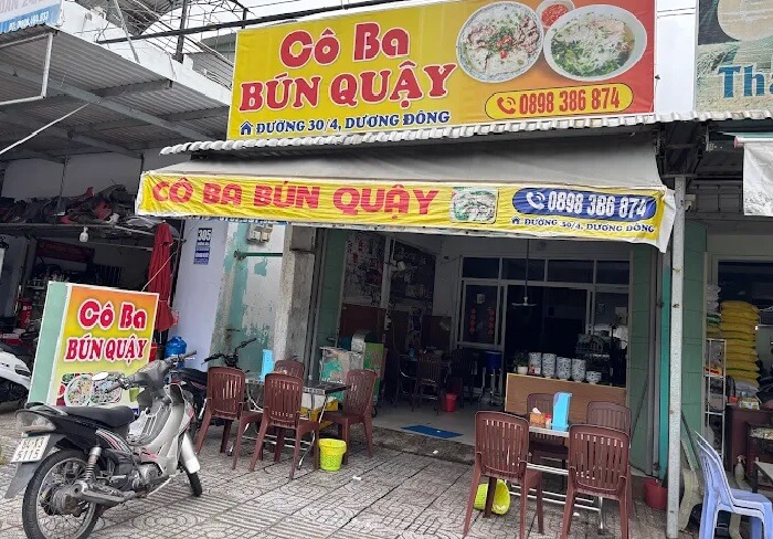 Quán bún quậy Phú Quốc