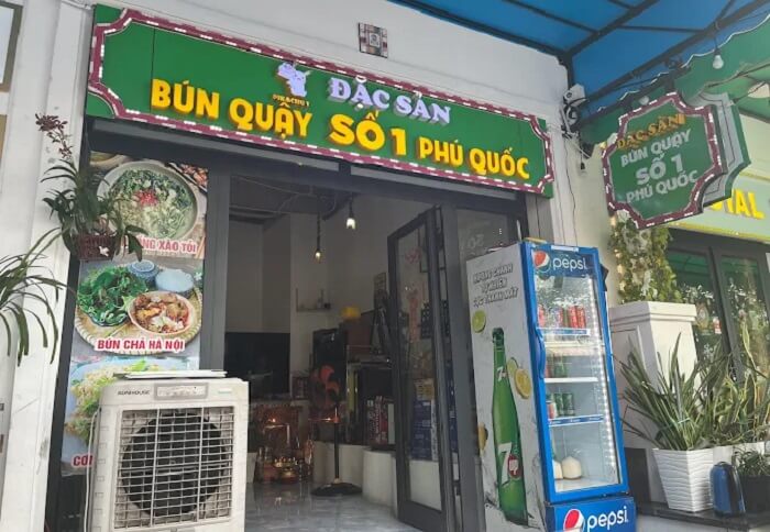 Quán bún quậy Phú Quốc