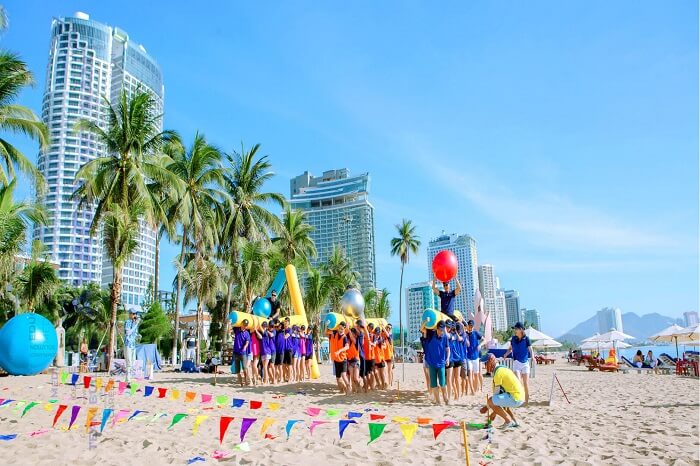 Địa điểm tổ chức team building Nha Trang