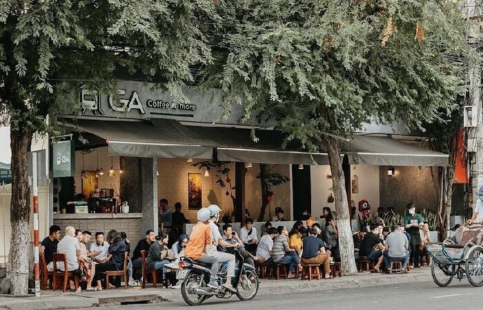Quán cafe gần ga Nha Trang