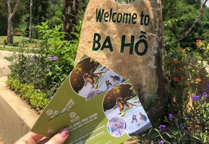 Khu du lịch Ba Hồ Nha Trang