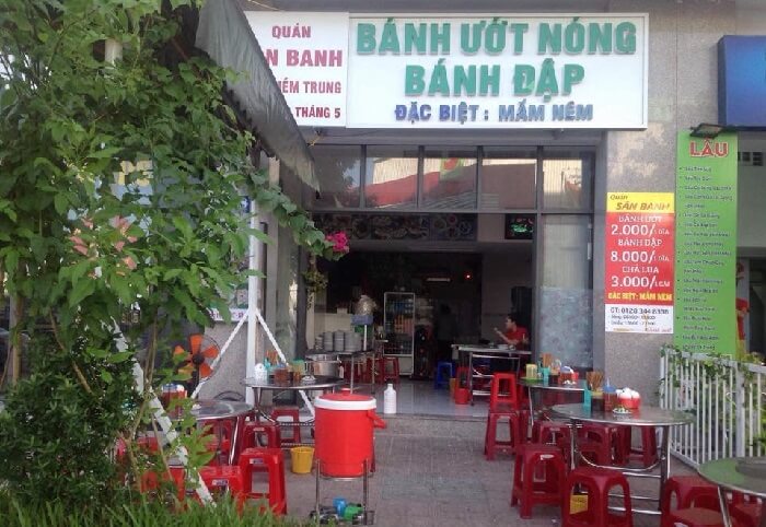 Quán bánh đập Nha Trang