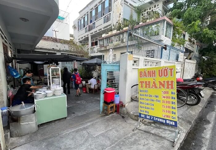 Quán bánh đập Nha Trang