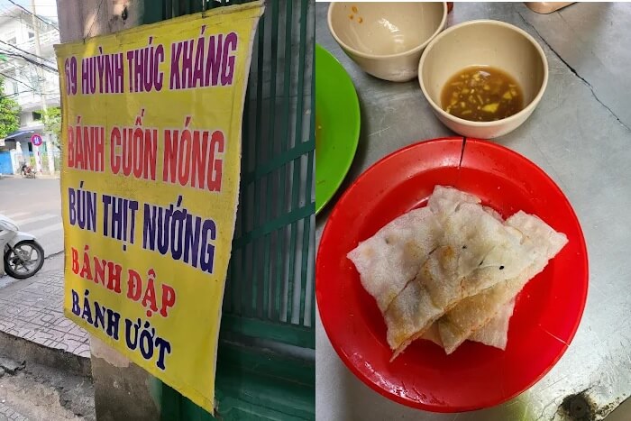 Quán bánh đập Nha Trang