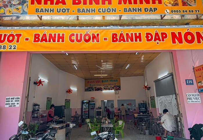 Quán bánh đập Nha Trang