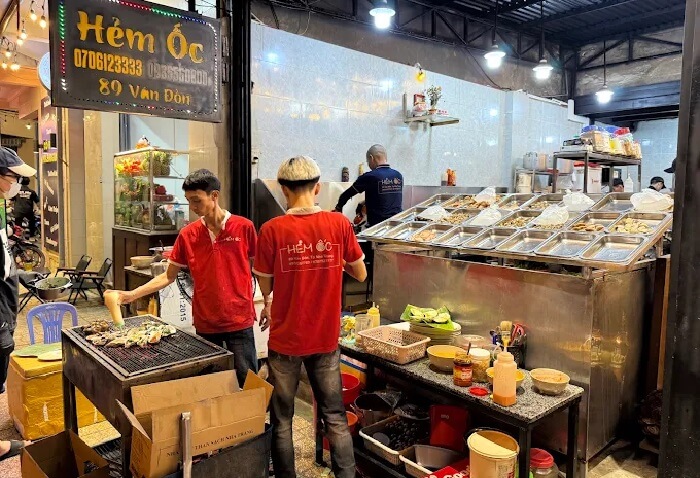 Quán ốc Nha Trang