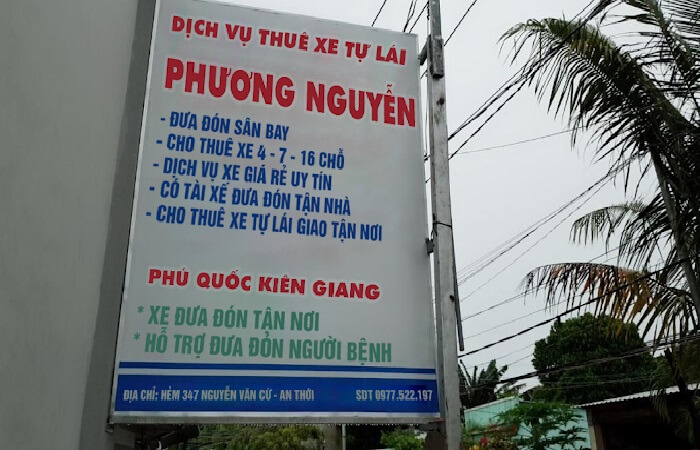 Thuê xe du lịch Phú Quốc