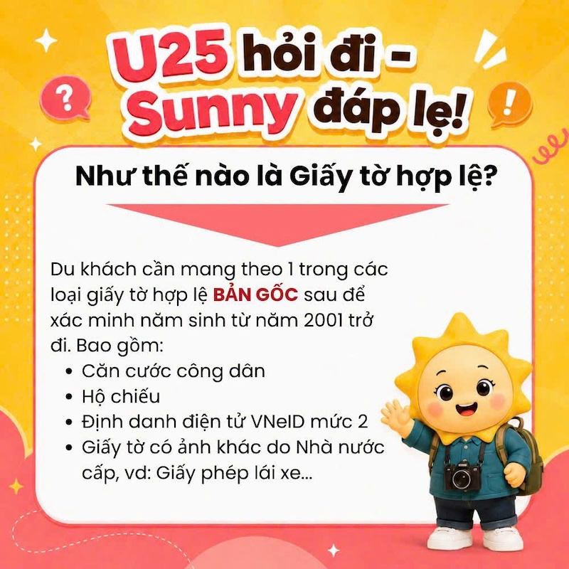 Chỉ cần chuẩn bị đúng giấy tờ, bạn sẽ được áp dụng mức giá ưu đãi ngay tại cổng soát vé.