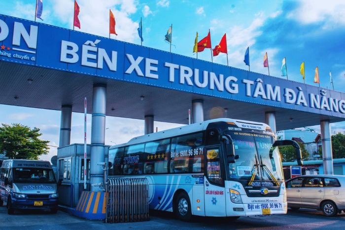 Bến xe Đà Nẵng đi các tỉnh