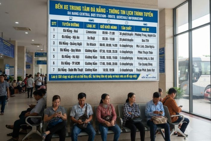 Bến xe Đà Nẵng đi các tỉnh