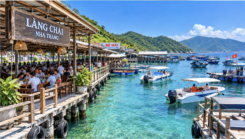 Hình ảnh Làng Chài Nha Trang